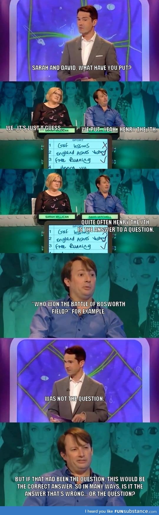 David mitchell gets philosophical