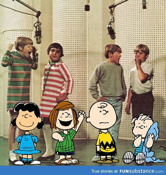 The voices behind the peanuts characters