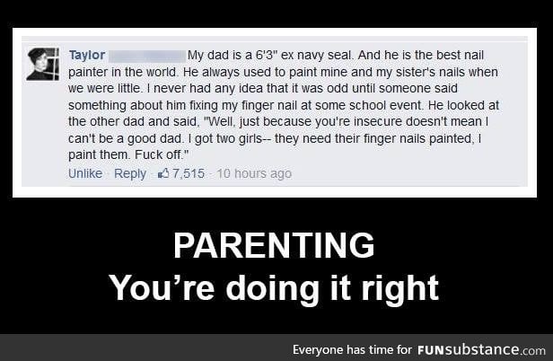 Parenting win