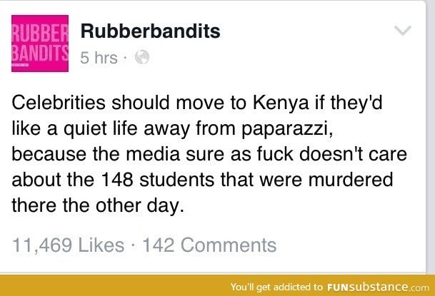 148 students were killed in Kenya