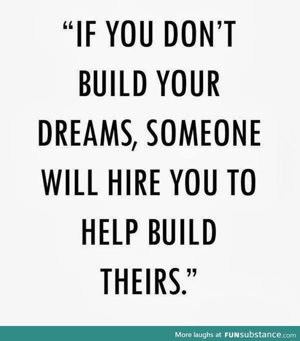 Hire you to help build theirs