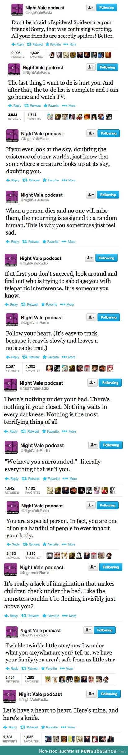 Night Vale Tweets