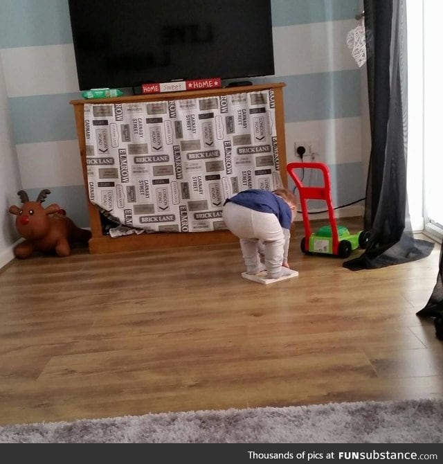 My friends son struggling to pick up a book