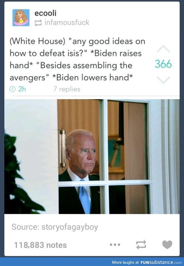 "This is a big f*cking deal!" -Joe Biden