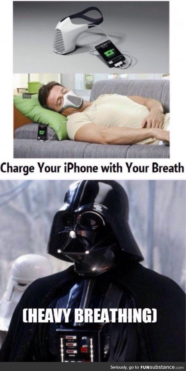 The future is here and Darth Vader likes it