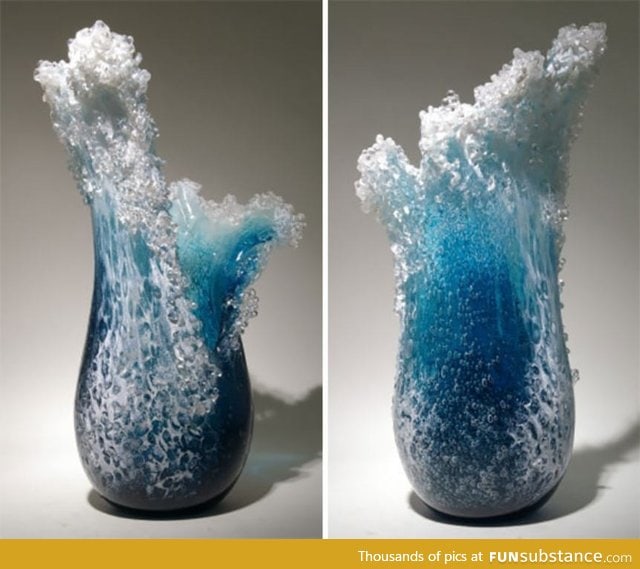 Wave vases