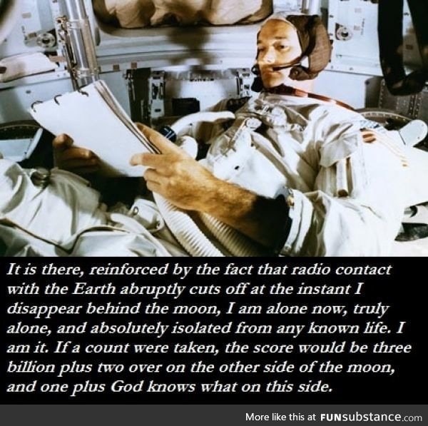 Astronaut Michael Collins from Apollo 11