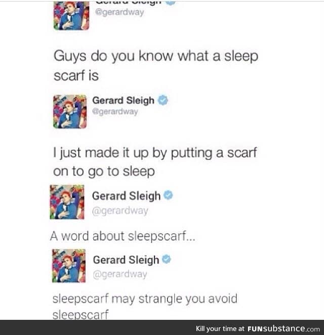 Sleep scarf