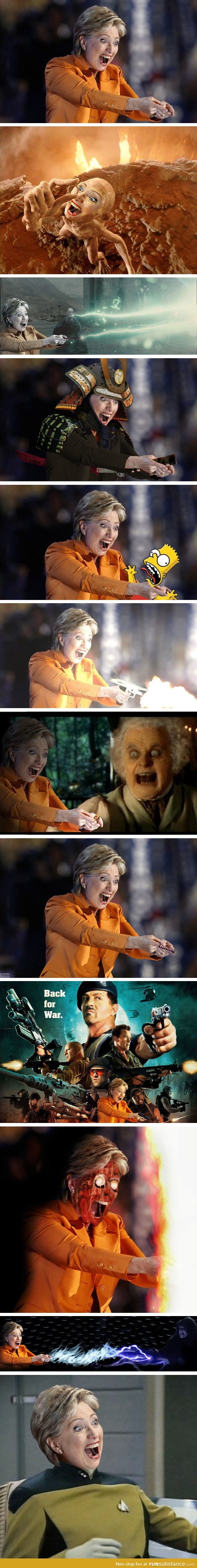 Hillary clinton photoshop