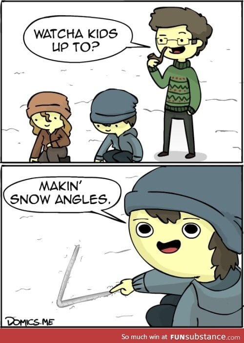 Snow angles