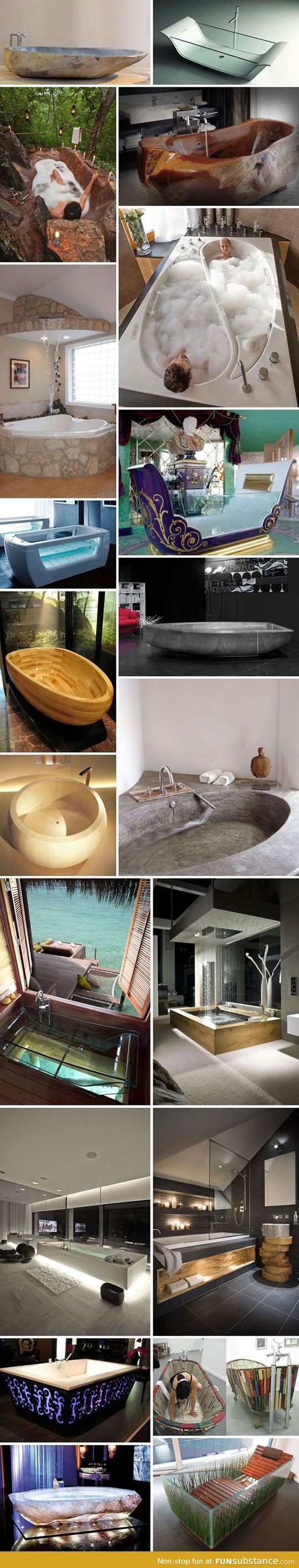 Awesome bathtubs that make you want to jump in