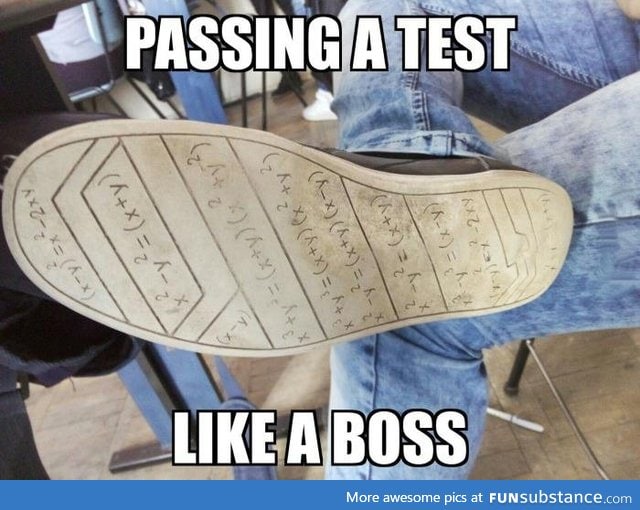 Passing a test in a new way