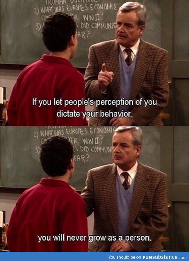 Mr. Feeny was never wrong