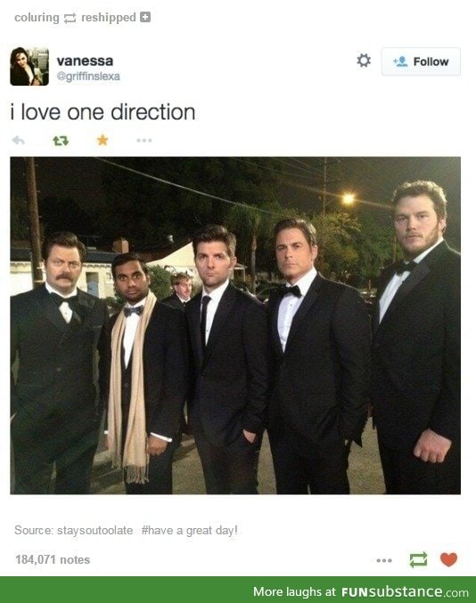 One direction irl