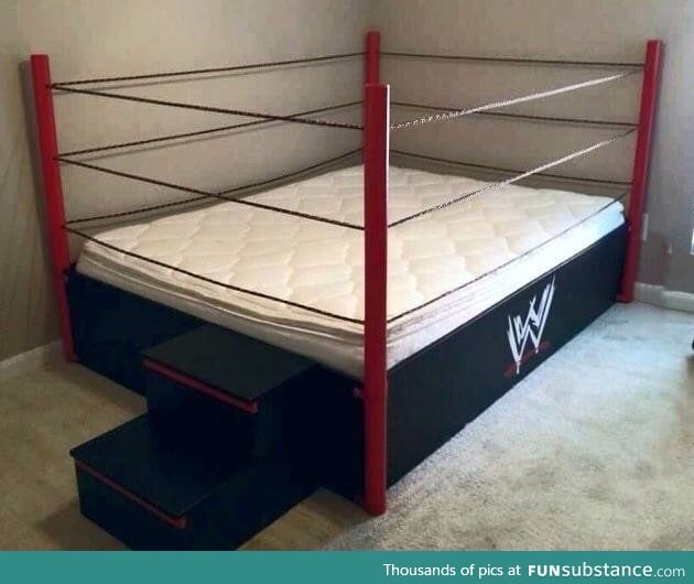 This bed... Would have made my childhood