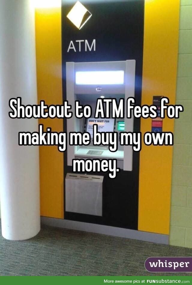 ATMs shoutout