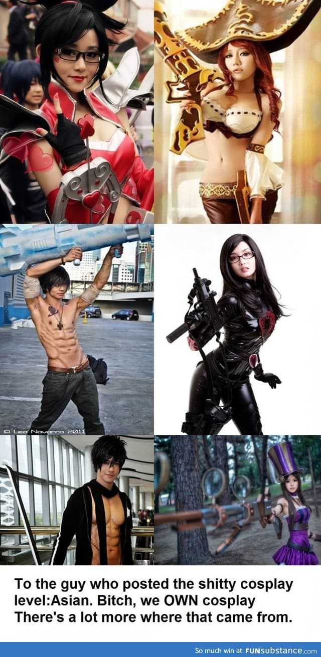 Cosplay level: Asian