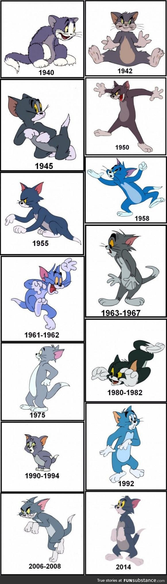 Toms evolution