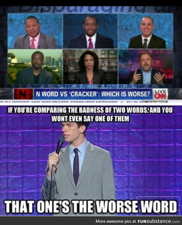 The N word vs Cracker