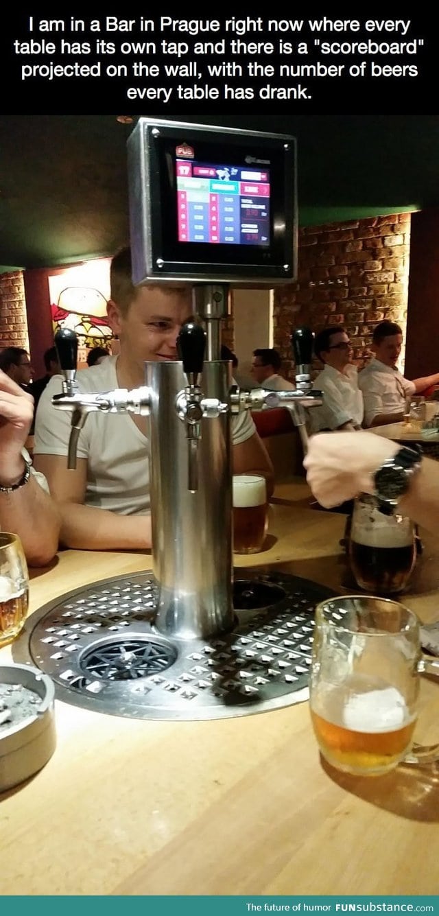 A Bar in Prague