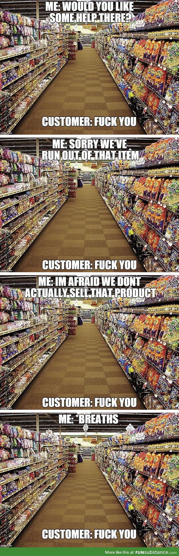 Working in retail