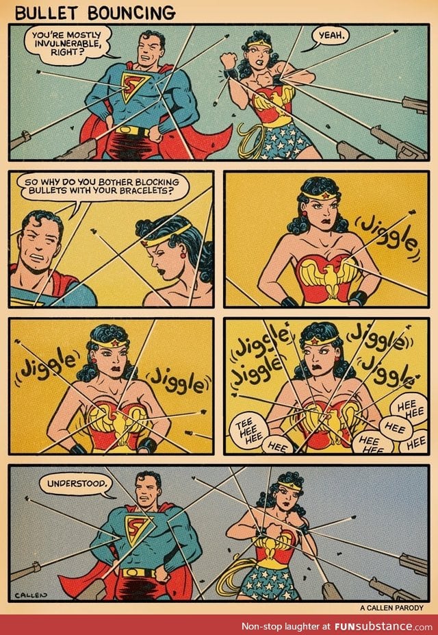 Why Wonder Woman uses Bracers