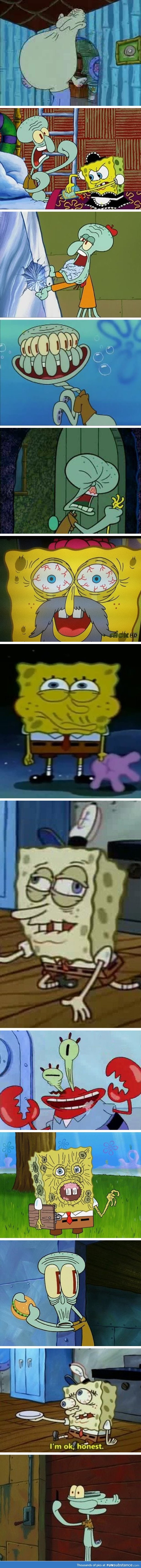 Spongebob Paused Faces comp