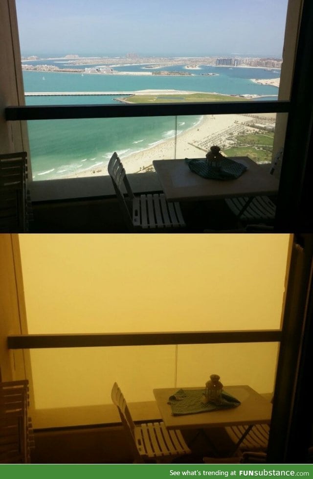 Sandstorm in Dubai
