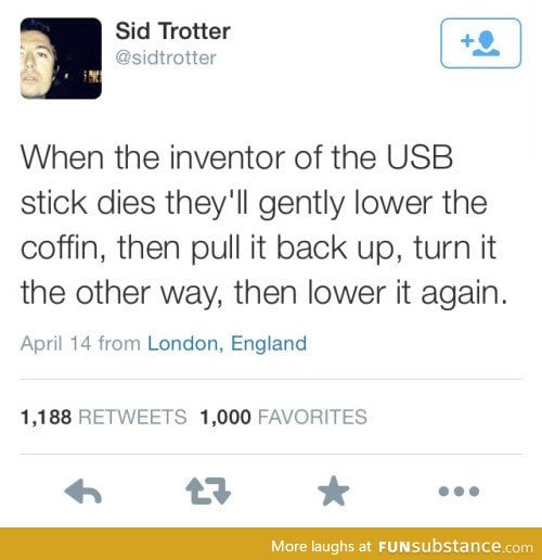 When the USB inventor dies