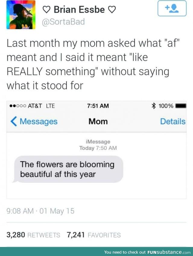 The flowers
