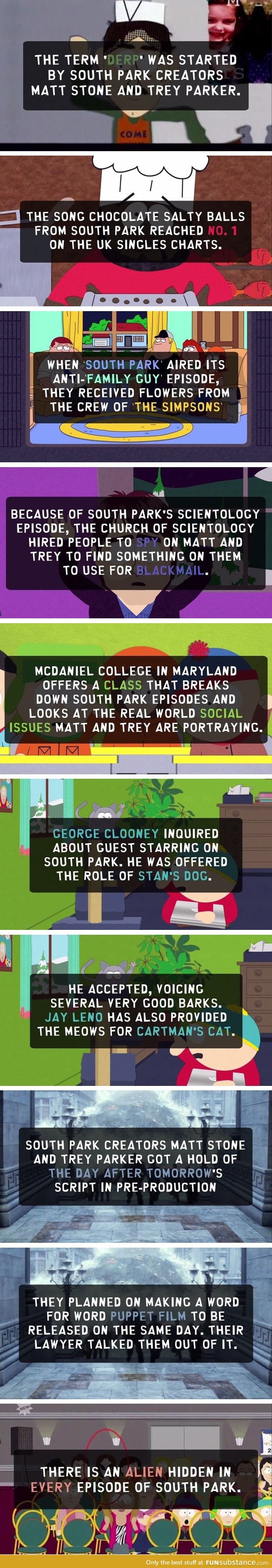 South Park facts
