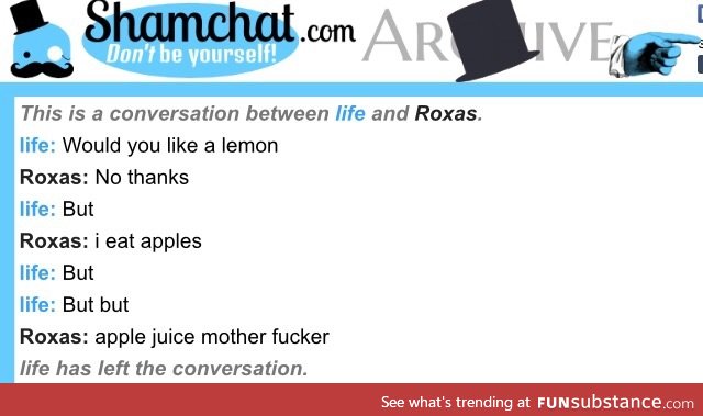 f*ck life's lemons
