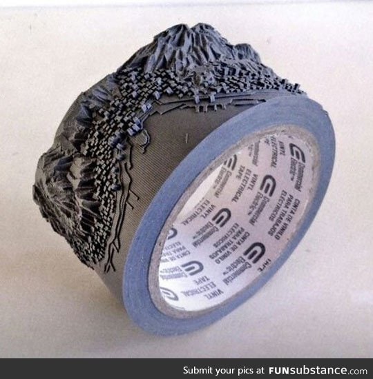 Duct tape art