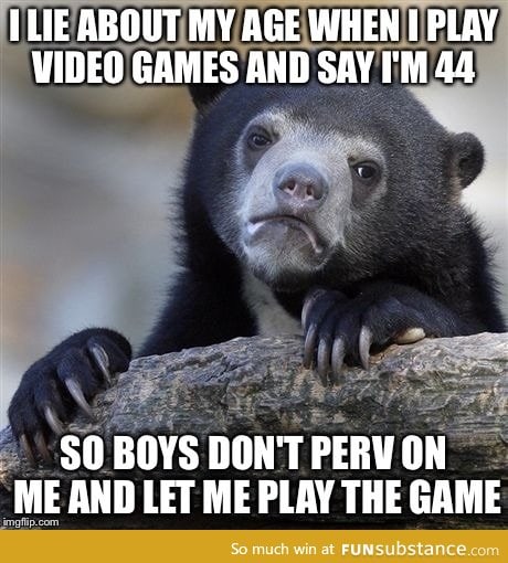Gamer girl problems