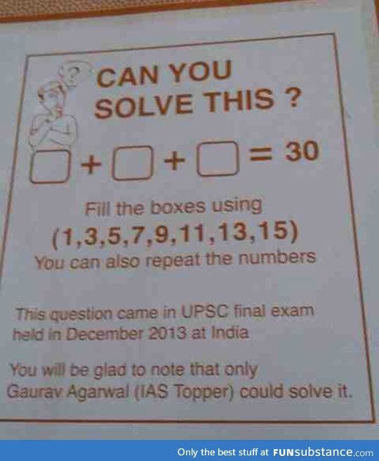 Can you solve it?
