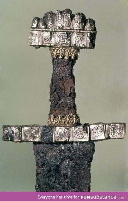 Remains of a 9th Century Viking Sword