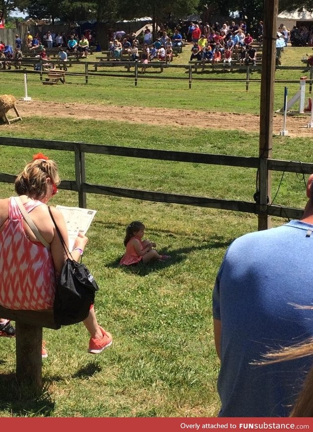 Smartest little girl at the joust