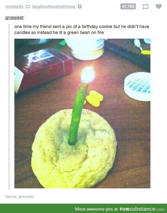 When you dont have candles