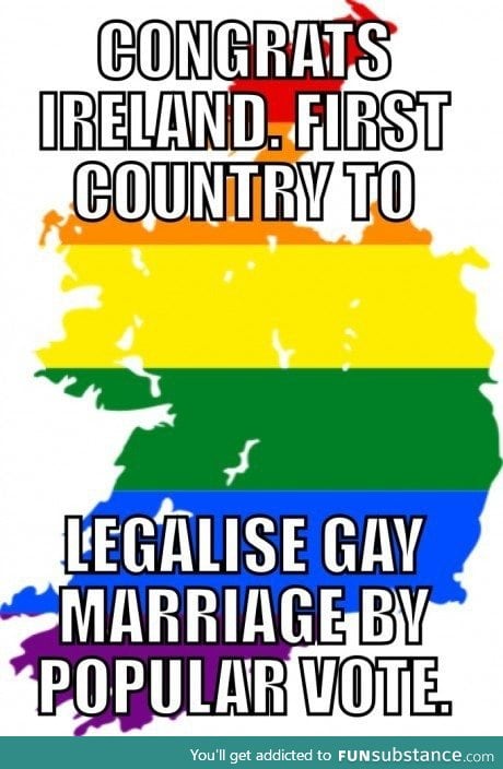 Well done Ireland!