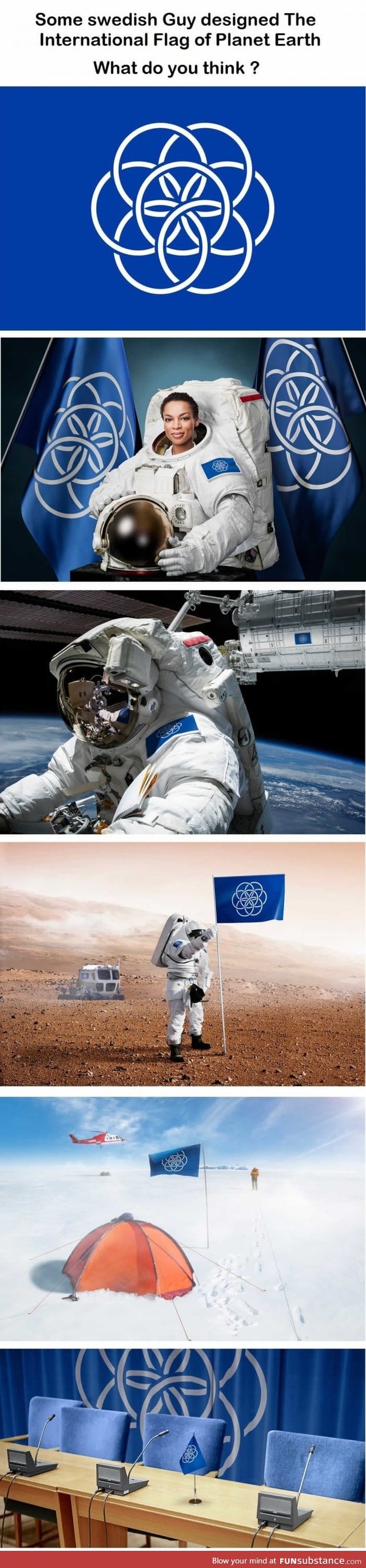 The International Flag of Planet Earth