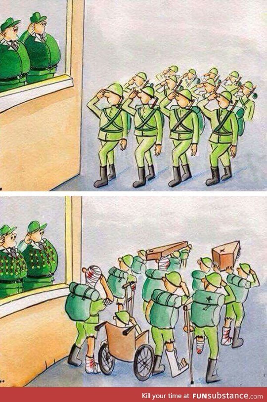 The ugly truth of war