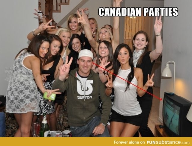 Good to know Canadian men have their priorities straight