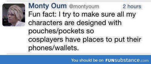 Fun fact: Monty oum