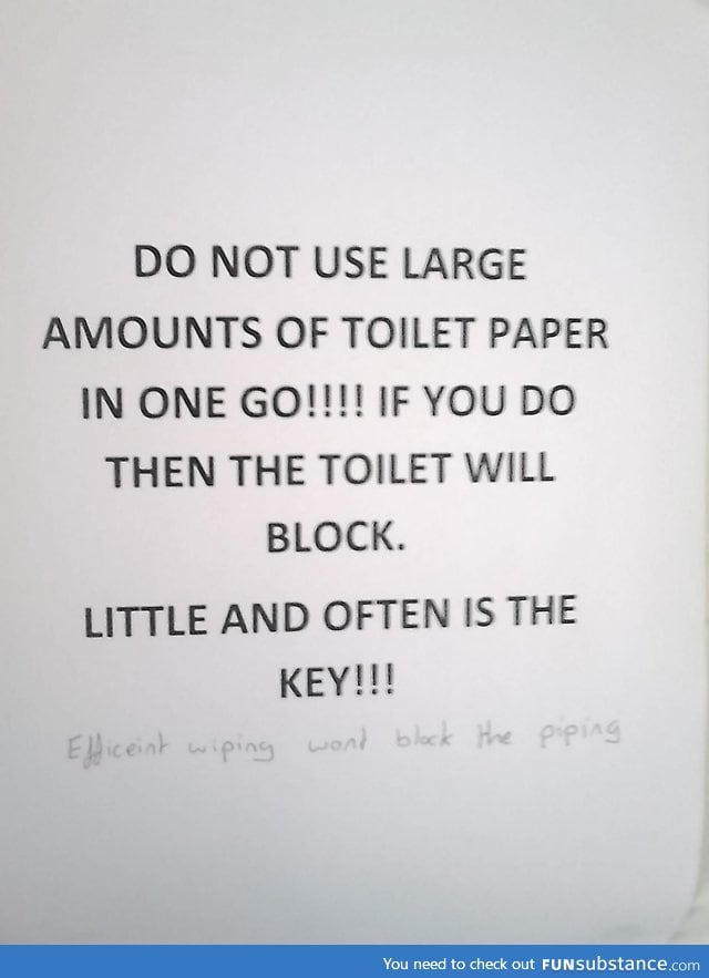 Bathroom humour