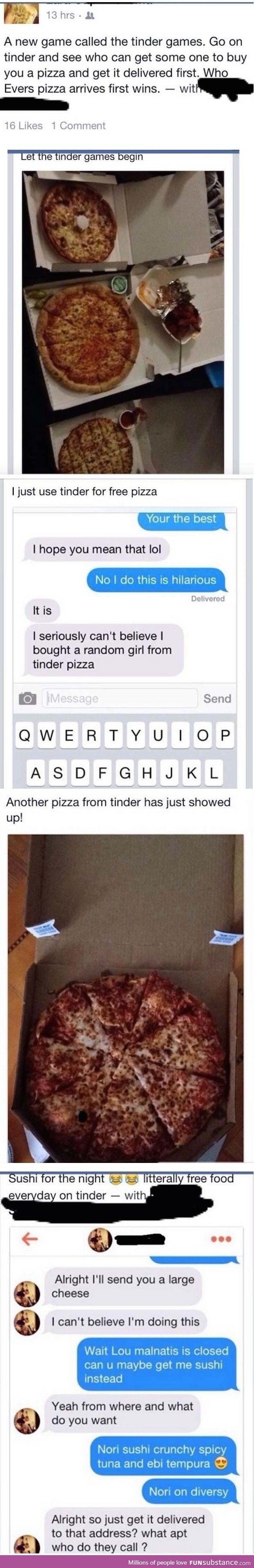 The tinder games