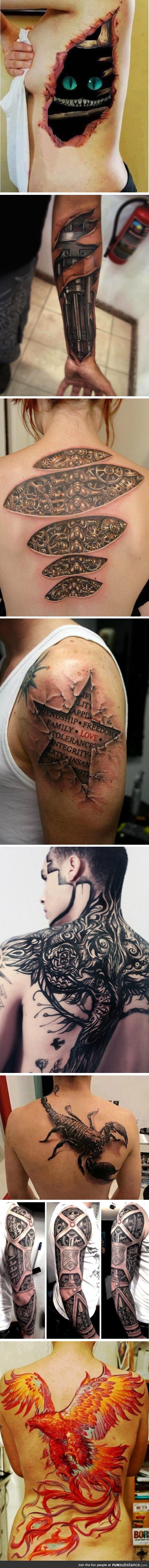 Some pretty cool Tattoos