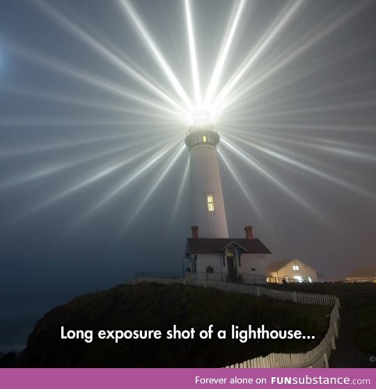Lighthouse's Flares In The Night