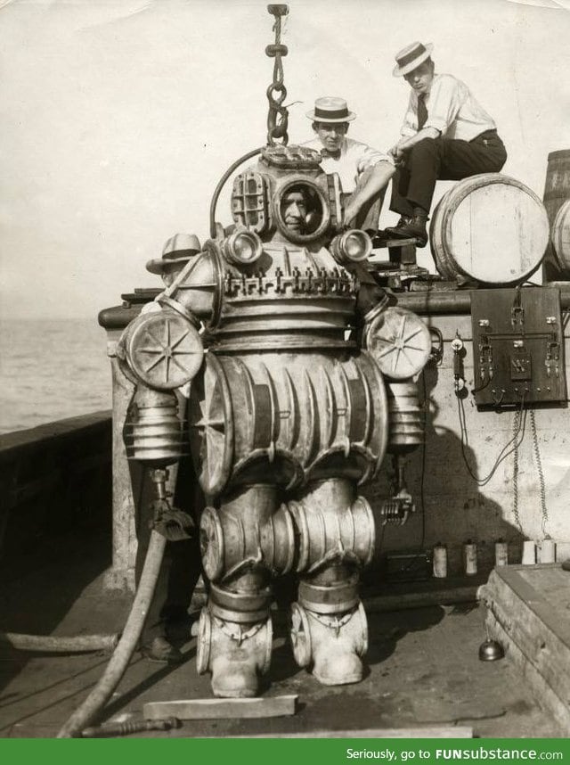 1920's Diving Suit
