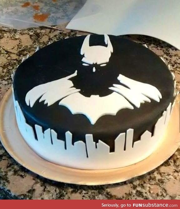 Batman cake