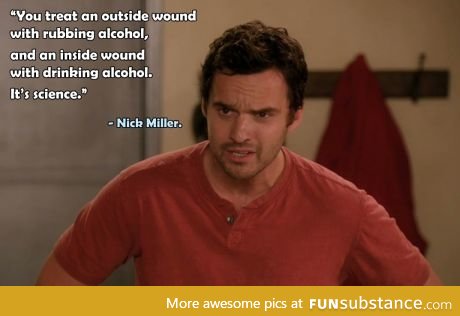 Words of wisdom by Nick Miller